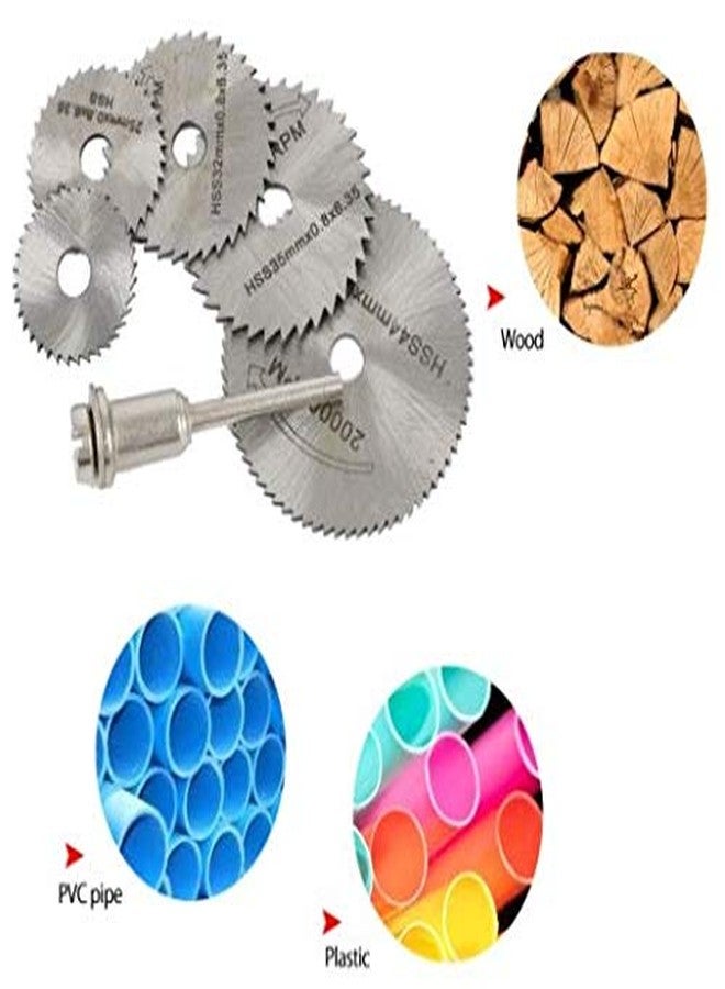 ام ال دي أقراص قطع من الفولاذ عالي السرعة MLD HSS مع محاور لأدوات الحفر الدوارة - Image 3